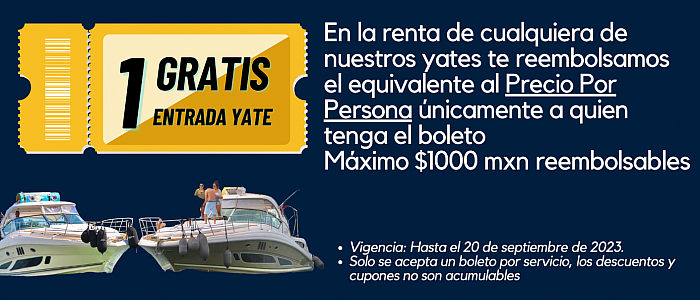 Promociones en Yates